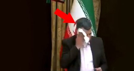 Son dakika: Koronavirüse yakalanan İran Sağlık Bakanı Yardımcısı'nın canlı yayında terlediği anlar ortaya çıktı