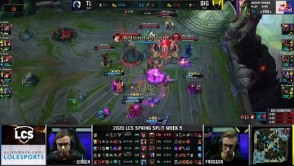 LCS Highlights ALL GAMES Week 5 Day 3 Spring 2020 - TL vs DIG, TSM vs EG