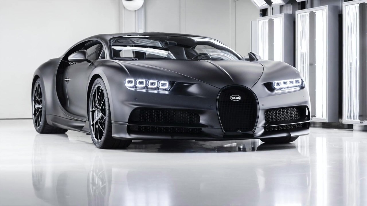Der neue Bugatti Chiron Sport 'Edition Noire Sportive' ist bereit für sein Debüt