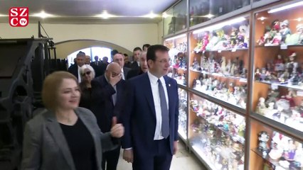 Ekrem İmamoğlu, Türkiye Gazeteciler Cemiyeti'nin  Basın Müzesi'nde düzenlediği 'Yaşar Kemal'i Anıyoruz' başlıklı panele katıldı.