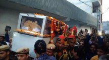 Last rites of slain constable Ratan Lal performed in Delhi