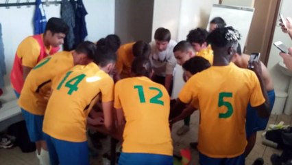 Vestiaire après match U17.1 CL du 22.02.2020 : USM-St Pierre du Mont