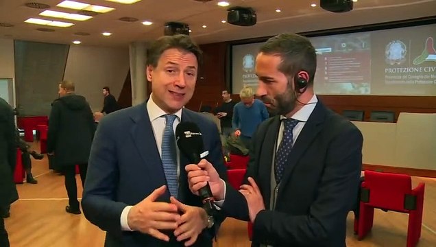 Conte - Punto stampa del Presidente Conte dalla Protezione Civile (25.02.20)