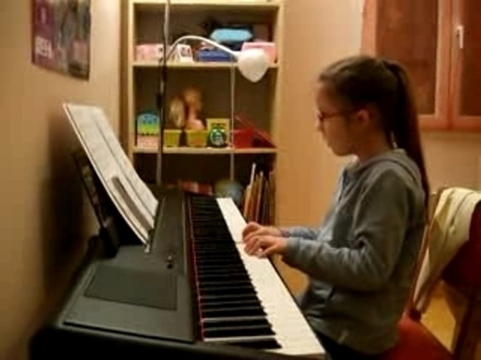 Une artiste en herbe
