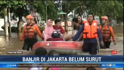 Banjir di Cipinang Indah Masih Setinggi 60 CM