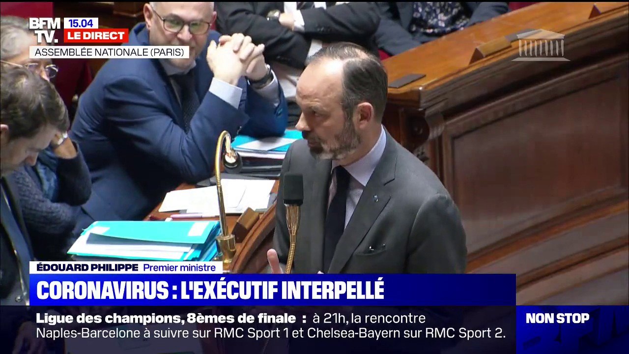 Coronavirus: selon Edouard Philippe, la situation "pourrait se traduire par une épidémie mondiale"