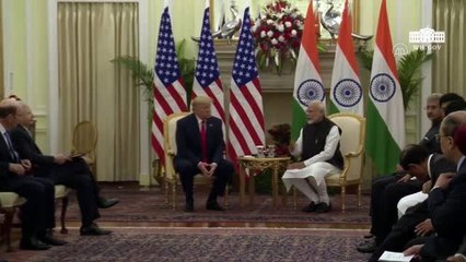 ABD Başkanı Trump, Hindistan Başbakanı Modi ile görüştü - YENİ