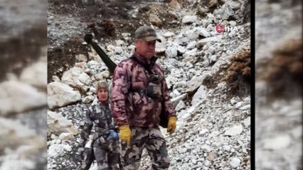 Av turizmi kapsamında Türkiye'ye gelen ABD'li çift dağ keçisi avladı