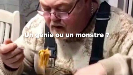 Sa technique pour manger des spaghettis va vous faire halluciner