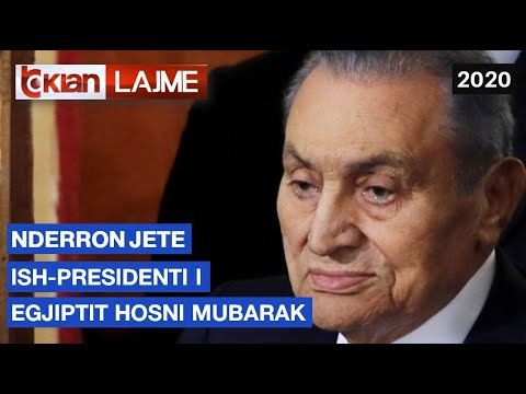Vdes ish-Presidenti egjiptian Hosni Mubarak