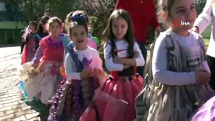 Gaziosmanpaşalı Miniklerden Geri Dönüşüm Defilesi