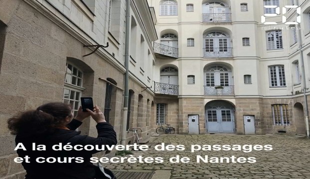 A la découverte des cours secrètes et passages de Nantes