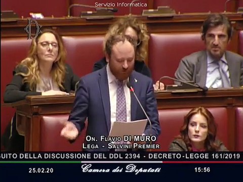 Flavio Di Muro - Garantire zone tax-free e agevolazioni fiscali (25.02.20)