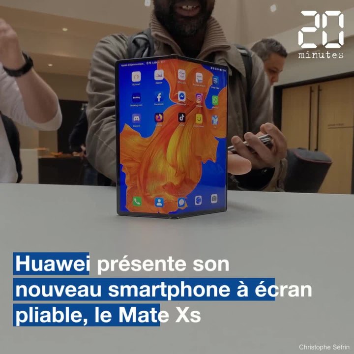 Le Huawei Mate Xs lancé à 2500 euros! - Vidéo Dailymotion