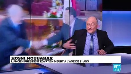 Mort d'Hosni Moubarak : au pouvoir "il a cette volonté de ne pas bouger, d'être le plus stable possible"