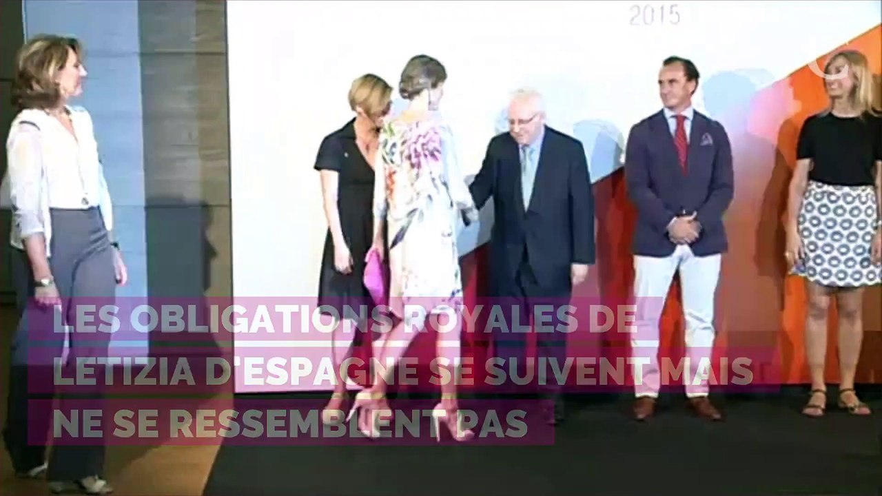 Letizia d’Espagne classique elle sort une paire d’escarpins de sa marque fétiche