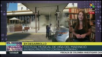 Estudiantes protagonizan fuertes protestas en Chile