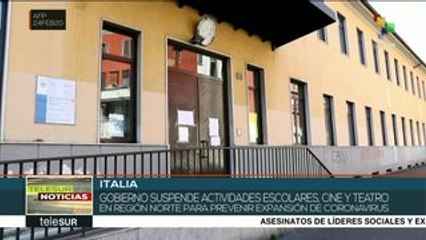 Italia: gobierno extrema medidas para evitar contagio de coronavirus