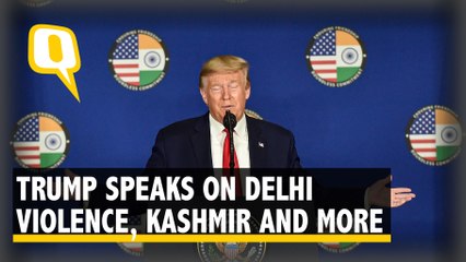 Trump’s Press Conference: From Delhi Violence to India-Pak Tension
