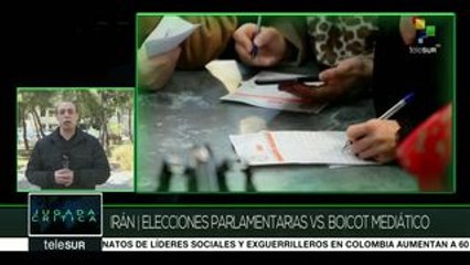 Irán: ciudadanos se alistan para elecciones parlamentarias