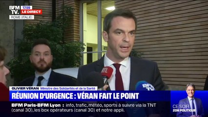 Coronavirus: pour Olivier Véran, "il n'y a pas lieu de fermer les frontières"