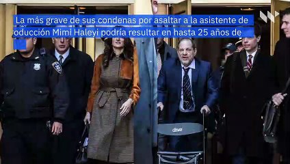 Harvey Weinstein es declarado culpable por 2 cargos en caso de agresión sexual