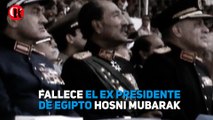 Fallece el ex presidente de Egipto Hosni Mubarak