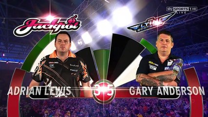 PDC World Darts Championship Final 2016 - Adrian Lewis vs Gary Anderson  2of2