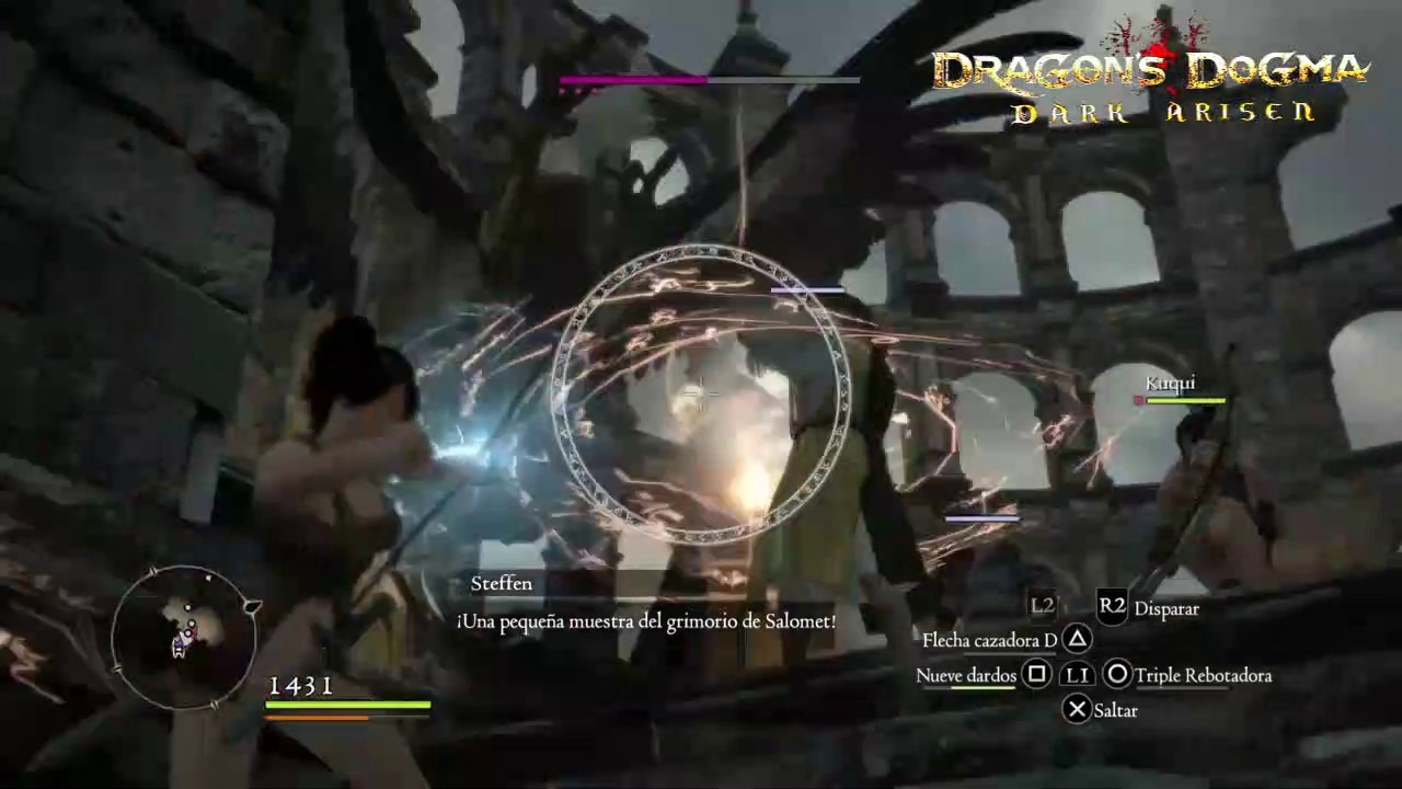 Dragon Dogma Dark Arisen Dificil #20 NV 46 El azote del Grifo - CanalRol 2020
