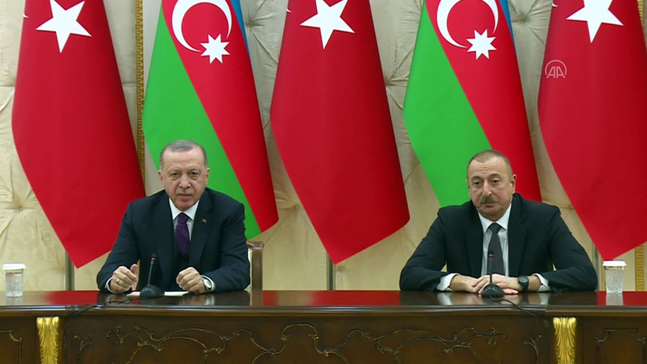 Erdoğan: 'Azerbaycan'ın başarılarıyla iftihar ediyoruz' - BAKÜ