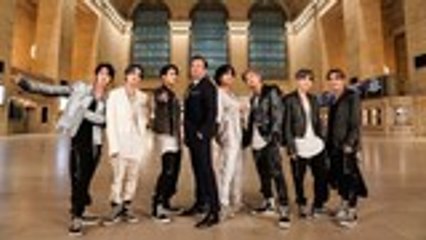 BTS Take Over 'The Tonight Show' and Perform 'ON' at Grand Central Station | Billboard News