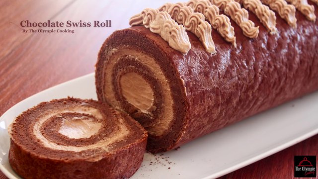 Chocolate Swiss Roll Recipe - Best Swiss Roll Recipe