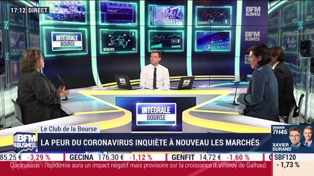 Le Club de la Bourse: La peur de coronavirus inquiète à nouveau les marchés - 25/02