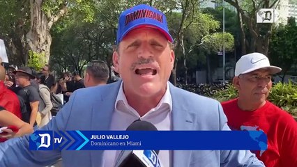 Dominicanos en Miami vuelven a protestar por crisis política en su país