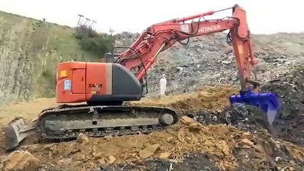 Trabajos de rescate en el vertedero de Zaldibar