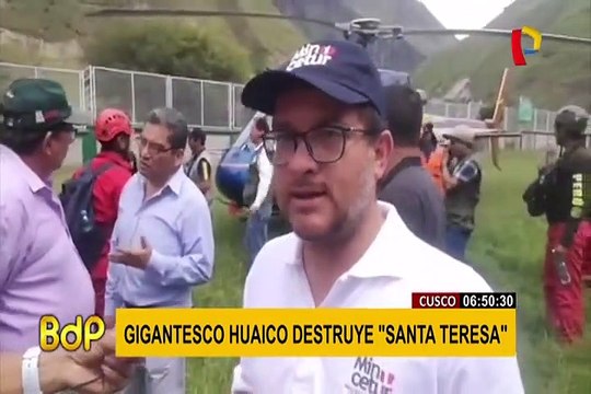 Aluvión en Cusco: entregan ayuda humanitaria a damnificados