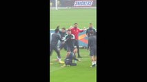 Juventus, keep away training ends very badly for Higuain and Ronaldo