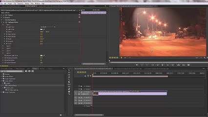Premiere Pro CS6 101 Exposure and Lighting Effects