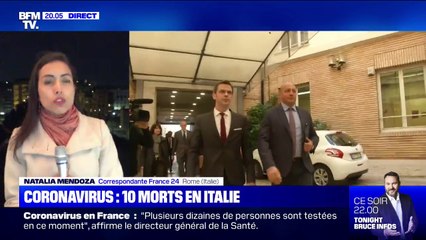 Coronavirus: 10 morts en Italie