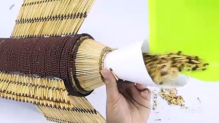 70,000 Art Matches chain reaction domino effect