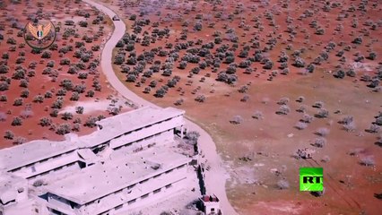 مطاردة هوليودية بين دبابة سورية ومدرعة تركية في ريف إدلب