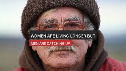 Women Are Living Longer But Men Are Catching Up