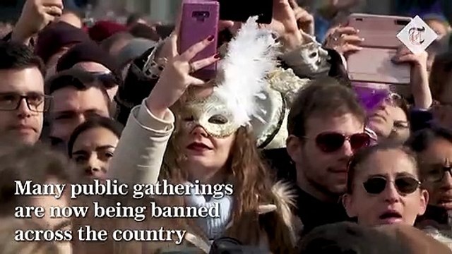 Coronavirus: Italian towns on lockdown amid disease outbreak