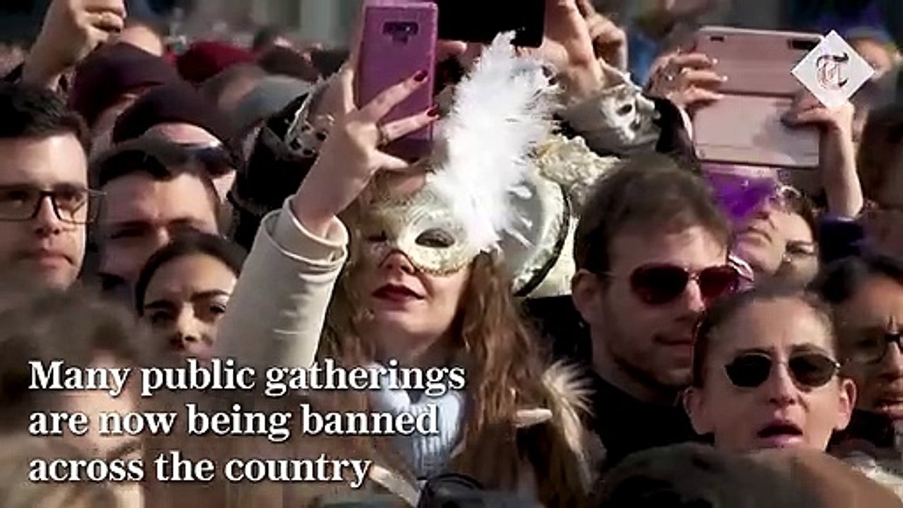 Coronavirus: Italian towns on lockdown amid disease outbreak