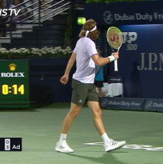 Tsitsipas off to winning start in Dubai