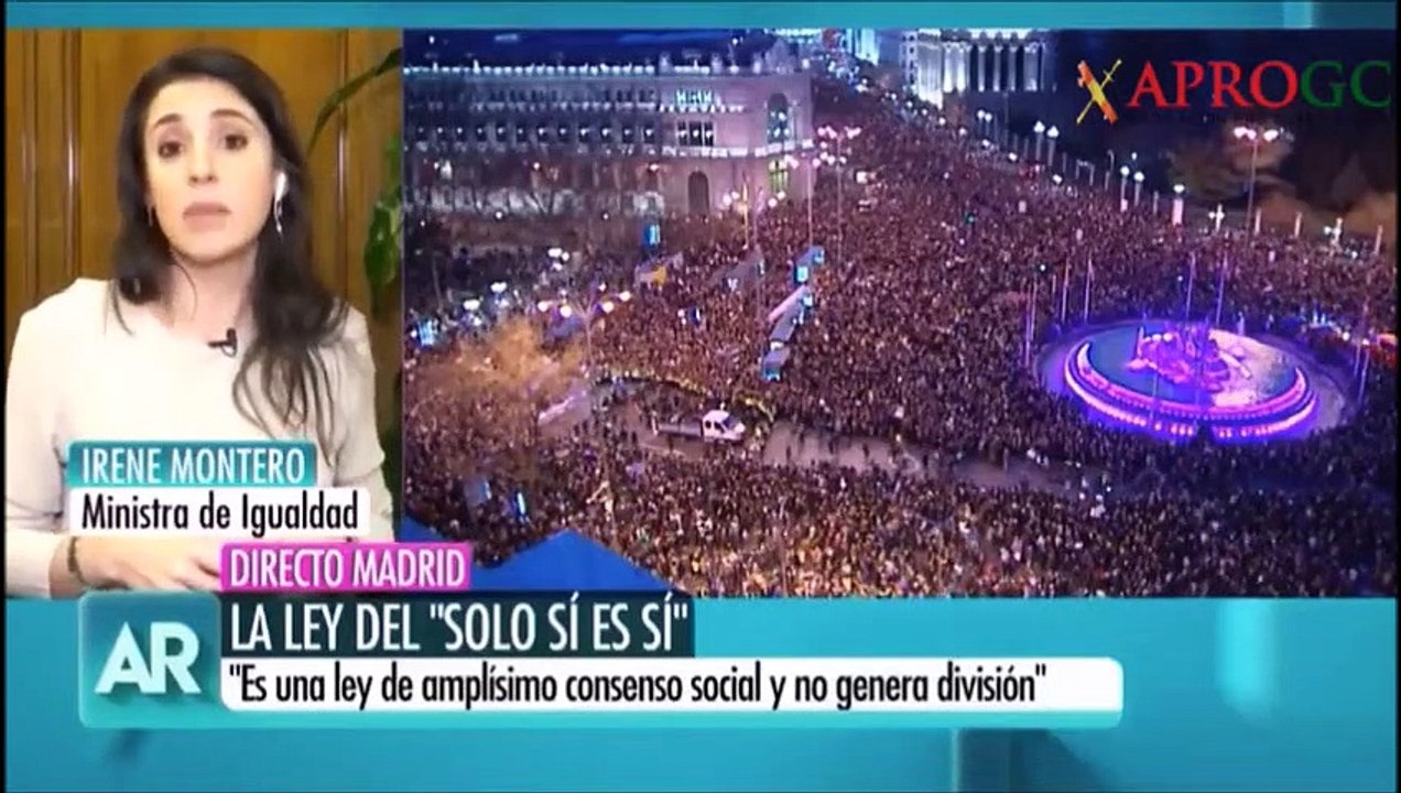La ministra Montero miente