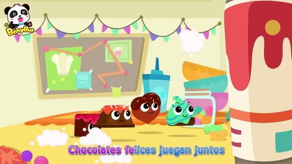 Los Chocolates Disfrutan Juntos | Canciones Infantiles | BabyBus Español
