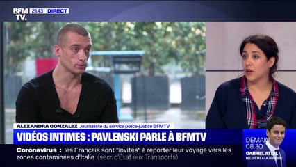 Vidéos intimes: Pavlenski parle à BFMTV - 25/02