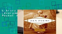 Library  Zen Poems (Everyman s Library Pocket Poets) -