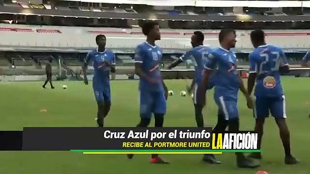 Cruz Azul va por el triunfo al recibir al Portmore United
